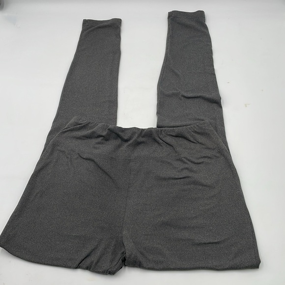 Danskin Gray Yoga Leggings & Graced by Grit Black Zip Up Work Out Top 2 PC SZ SM - Picture 11 of 15